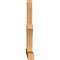 Ekena Millwork Richland Timber Gable Bracket, Western Red Cedar, 108"W x 58"H x 5 1/2"D x 5 1/2"F, 13/12 Pitch GBW108X58X0606RIC00SWR - alternate 5